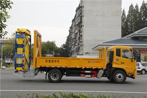 天津高速公路防撞車廠家及東風(fēng)天錦防撞緩沖車的應(yīng)用